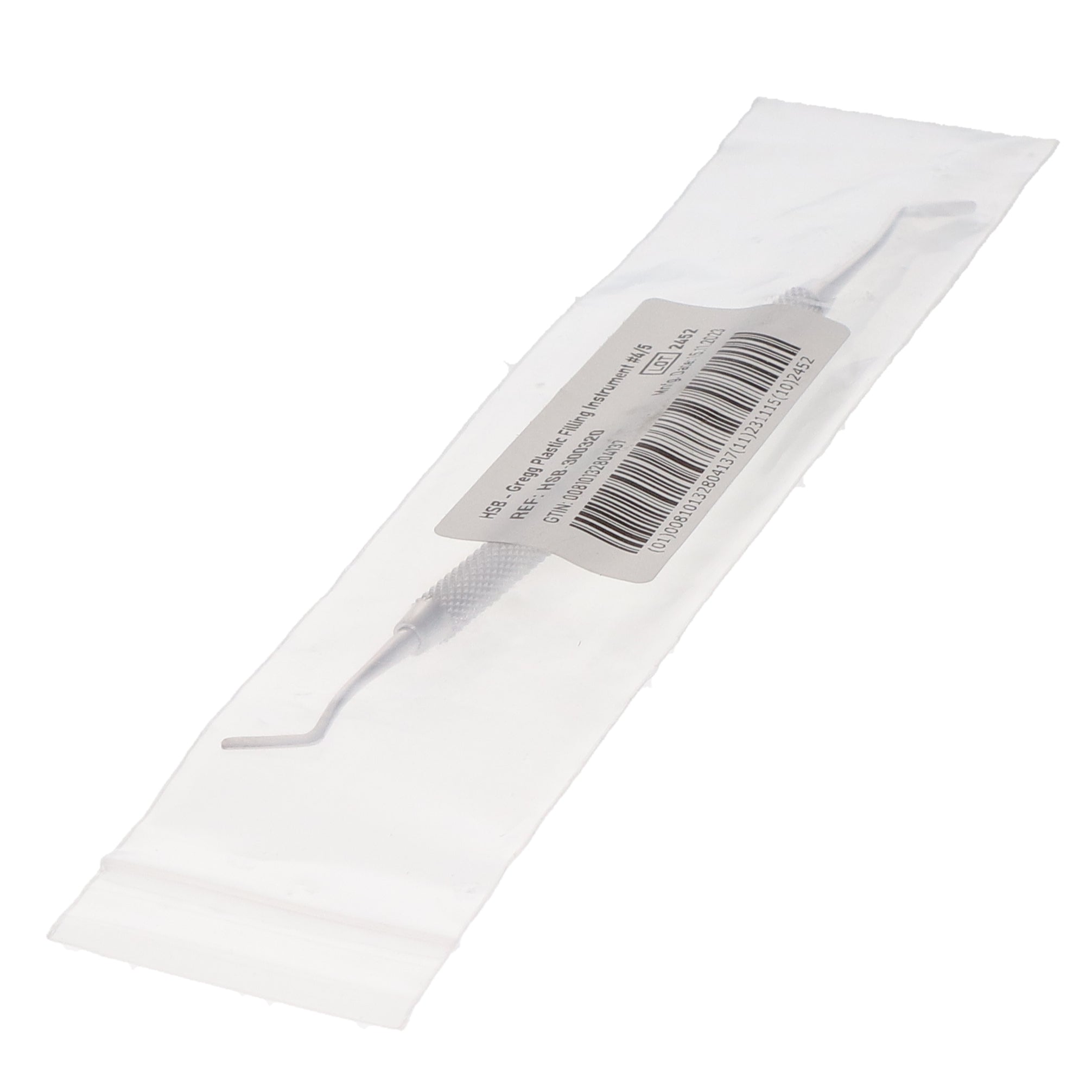 House Brand Dentistry 300320 HSB Double End #4/5 Gregg Plastic Filling Instrument House Brand Dentistry 300320 HSB Double End #4/5 Gregg Plastic Filling Instrument